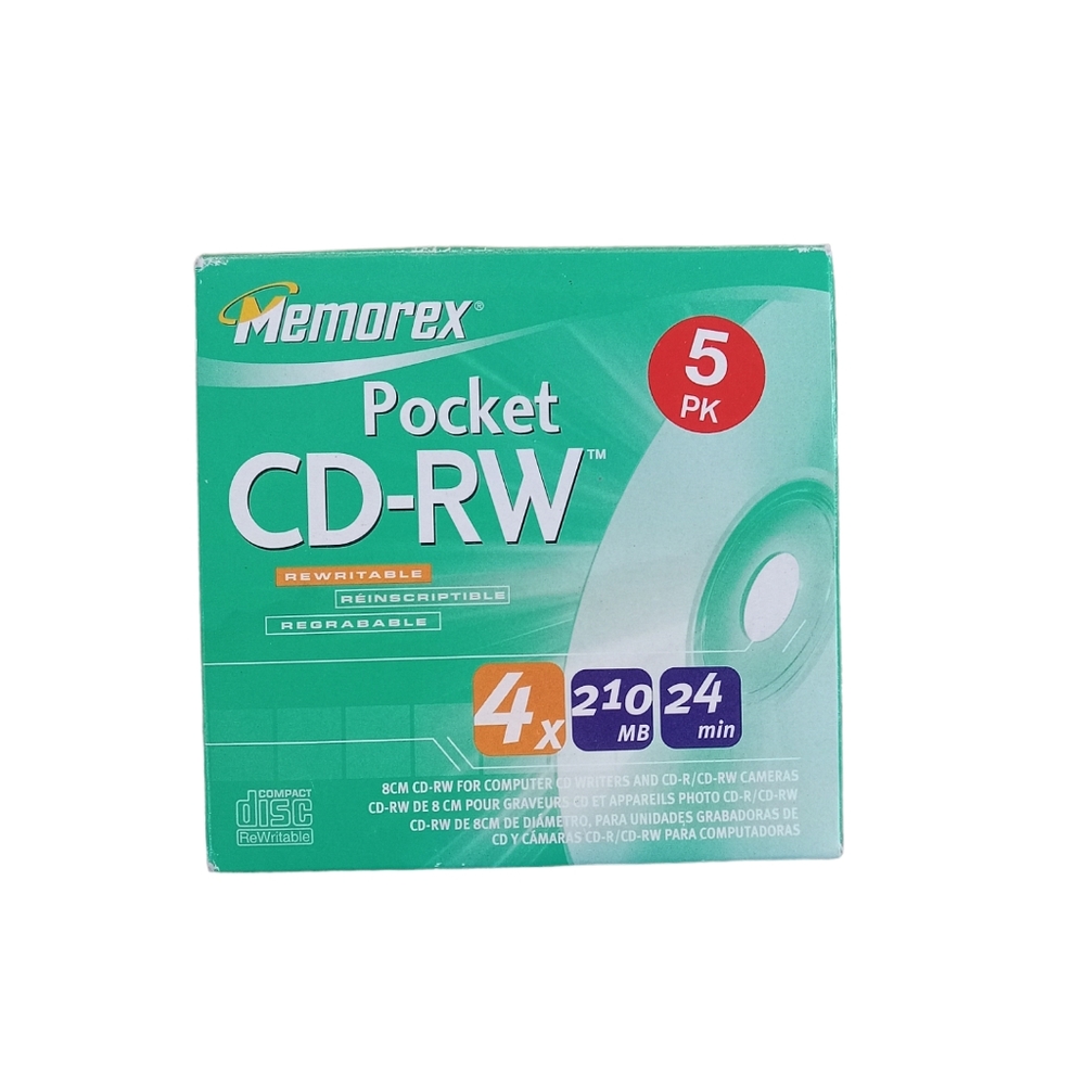 Memorex Pocket CD-RW Disc